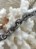 Image of Textured Chunky Triple Link Chain, Multilink Chain Oval, Statement Chain sold by the foot 13mm x 9.4mm. 3 finishes available. Fast Ship