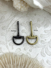 Equestrian Snaffle Bit Pendant High Quality Equestrian Pendant, Zinc Alloy Bit Charm, Equestrian Charm Horse Jewelry, 2 Finishes, Fast Ship.
