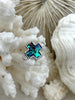 Image of Abalone Connector Cross Charms, Abalone Charms, 13mm, Silver Plated Brass, Abalone Connector Charm Pendants, Fast Ship