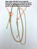 Image of Ball Chain Brass High Quality, 2 Sizes 2.3mm or 4mm, 4 Finishes, 2 Connectors Included Per 2 Feet, Chain Sold by the Foot, Fast Ship