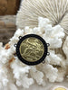 Image of ITALIA Coin Pendant, Gold Coin Pendant, Italian 1 Lira Coin, 4 Bezel Colors, Coin Bezel, Art Deco Coin, Replica Coin, Brass Coin, Fast Ship