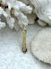 Image of Brass Gold Plated Flower Pendant, High Quality Brass Charm Pendants, Gold Flower Charms, Fast Ship