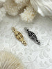 Image of Brass Decorative Connector,, 25mm x 9mm x 3mm, Brass Jewelry Connector, Connector charm, Bracelet/Necklace Connector 2 finishes, Fast Ship
