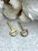 Image of Equestrian Snaffle Bit Pendant High Quality Equestrian Pendant, Zinc Alloy Bit Charm, Equestrian Charm Horse Jewelry, 6 Finishes, Fast Ship.