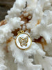 Image of Mother of Pearl Butterfly CZ Charms, 4 styles, Gold Plated Brass Butterfly Charms, MOP Charms, Cubic Zirconia, Mother of Pearl, Fast Ship