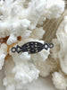 Image of Brass Decorative Connector,, 25mm x 9mm x 3mm, Brass Jewelry Connector, Connector charm, Bracelet/Necklace Connector 4 finishes, Fast Ship