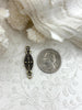 Image of Brass Decorative Connector,, 25mm x 9mm x 3mm, Brass Jewelry Connector, Connector charm, Bracelet/Necklace Connector 4 finishes, Fast Ship