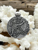 Image of Reproduction Coin Pendant, 30mm,Gold or Burnished Silver,Reproduction Coin Pendant with Bale, Woman with Vines, Fast Ship