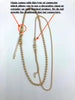 Image of Ball Chain Brass High Quality, 2 Sizes 2.3mm or 4mm, 5 Finishes, 2 Connectors Included Per 2 Feet, Chain Sold by the Foot, Fast Ship