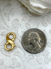 Image of 18mm Double Opening Infinity Figure 8 clasp for Easy Connectors, Spring Hook Lobster Clasp, Jewelry Clasps ,Brass Clasp, colors Fast Ship