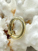 Image of Oval Spring Clasp, 20mmx15mm, Zinc Alloy 5 finishes, Easy Open Spring, Gate Clasp, Necklace Building Extender. Charm Holder, BBA Fast Ship