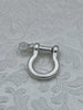Image of Zinc Alloy U Lock Clasp With Screw, U Shape Shackle,U Fastener, Marine Shackle, Horseshoe Clasp, Anchor Carabiner, Anchor Shackle. Fast Ship
