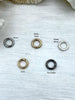 Image of Brass Spring Clasp, Round, Easy Open Spring Gate, Gate Clasp, Necklace Building Extender.Circle Ring, Charm Holder, Gold, FastShip WHOLESALE