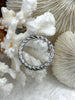 Image of Textured Zinc Alloy Extra Large Spring Clasp, 34mm Round Charm Holder, Necklace Building Fastener