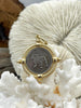 Image of Bulldog Coin Pendant, 38mm Coin, Dog Jewelry