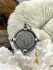 Image of Bulldog Coin Pendant, 38mm Coin, Dog Jewelry