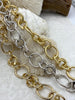 Image of Chunky Mixed Link Cable Chain, Oval, Sold by Foot, 3 Finishes