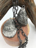 Image of Oyster Shell Cast Pendant, Shell Pendant, Seashell, 2 styles of shells, 5 colors, BBA Original. Fast Shipping
