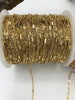 Image of Dainty Delicate Cable Chain Smooth sold by the foot. 5mm x .35mm. Wire .35mm Electroplated Brass, 2 styles available. Fast ship