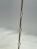 Image of Brass Dainty Delicate Bar Chain, Delicate Chain, Tiny Bar Chain, Stick Chain Sold by the foot. Electroplated 4 Finishes Available. Fast ship