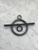 Image of Jewelry Clasps, Brass Toggle 20mm, OT Clasp, Connectors ,Brass Clasp, Findings, Clasp, 8 colors plated Fast Shipping