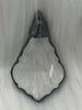 Image of Crystal Gunmetal Soldered Pendants and charms. Rectangle, Teardrop, Square, Round & Oval, Heart , 6 Styles to choose from. Fast Shipping
