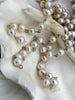 Image of Freshwater AA+ 9mm White Near Round Freshwater Pearl Beaded Rosary Chain, Natural Freshwater Pearl ,Pearl Chain, Pearl,High Luster,Fast Ship