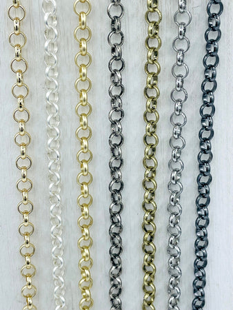 Solid Raw Brass Chain, Gold Brass Chain, Small 6x4mm Oval Cable, Soldered  Chain, Bali Brass, Cut to Length per Foot, Dry Gulch, BRCH38270 
