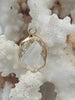 Image of Crystal and Gold Pendants and Charms Connectors. Black and Clear Connector, Crystal Connector 3 Styles Fast Ship