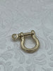 Image of Zinc Alloy U Lock Clasp With Screw, U Shape Shackle,U Fastener, Marine Shackle, Horseshoe Clasp, Anchor Carabiner, Anchor Shackle. Fast Ship