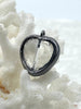 Image of Crystal Gunmetal Soldered Pendants and charms. Connector Soldered Charm, 6 Styles of Charms and Pendants, Clear Crystal. Fast Shipping