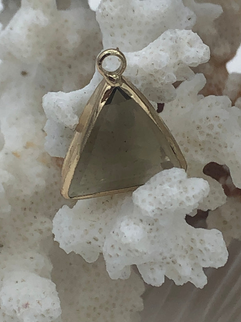 Triangle crystal pendant hotsell