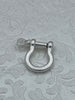Image of Zinc Alloy U Lock Clasp With Screw, U Shape Shackle,U Fastener, Marine Shackle, Horseshoe Clasp, Anchor Carabiner, Anchor Shackle. Fast Ship
