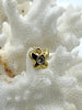 Image of Micro Pave CZ Gold Butterfly Charm, CZ Micro Pave Butterfly Pendant/Charm, Pave Gold Butterfly, Butterfly Pendant, 3 Styles. Fast Shipping