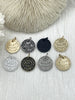 Image of Champagne Coin Pendant, Bley Frères, Champagne Token Reproduction 28mm, French Coin Pendant, Champagne Medallion 8 Finishes. Fast Ship