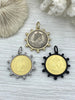 Image of Queen Elizabeth II Coin Pendant, Queen Elizabeth Replica Coin, Royal Coin Pendant, Vintage Coin, Reproduction Coin 5 Styles Fast Ship