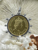 Image of Queen Elizabeth II Coin Pendant, Queen Elizabeth Replica Coin, Royal Coin Pendant, Vintage Coin, Reproduction Coin 5 Styles Fast Ship
