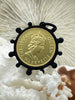 Image of Queen Elizabeth II Coin Pendant, Queen Elizabeth Replica Coin, Royal Coin Pendant, Vintage Coin, Reproduction Coin 5 Styles Fast Ship