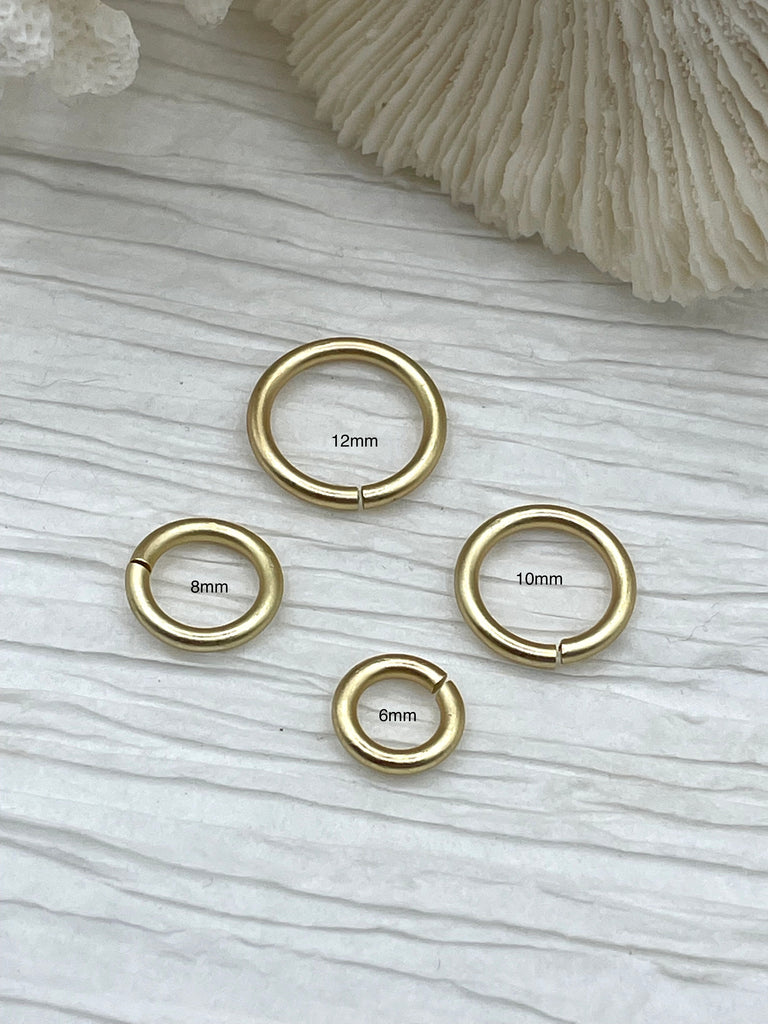 Gold/Bright Silver Jump Ring, 3mm/4mm/5mm/6mm/8mm/10mm/14mm, Jump Ring –  Bestbeads&Beyond