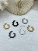 Image of Brass Snap Clasp, Snap Circle with Dots, Round Snap Ring, Snap Gate Clasp, Necklace Building Extender, Charm Holder, FastShip WHOLESALE