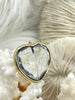 Image of Crystal Gold Soldered Pendants and charms. Heart, Teardrop, Drop, Oval connector, Three Way Connector, Soldered Charms 7 Styles Fast Ship