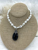 Image of Black Teardrop Shape Crystals with CZ. Teardrop Soldered Charm with silver bail, Drop Soldered Pendants w/CZ, 3 Styles. Fast Shipping