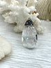 Image of Clear Crystal Pendants and charms with Clear and Gunmetal Cubic Zirconia. 4 Styles of Charms and Pendants, Clear Crystal. Fast Shipping