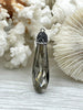 Image of Smokey Crystal Pendants and charms with Clear and Gunmetal Cubic Zirconia. 4 Styles of Charms and Pendants, Smokey Crystal. Fast Shipping