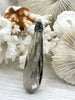 Image of Smokey Crystal Pendants and charms with Clear and Gunmetal Cubic Zirconia. 4 Styles of Charms and Pendants, Smokey Crystal. Fast Shipping