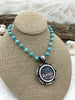 Image of Natural Fluorite Pendant with Bezel, Cabochon Natural Stone will come in a variety of patterns, 2 bezel colors, Natural Stone, Fast Ship.