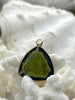 Image of Triangle Solitaire Crystal Pendant, Cubic Zirconia Crystal Pendant 18mm x 10mm 3 colors Fast Shipping