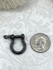Image of Zinc Alloy U Lock Clasp With Screw, U Shape Shackle,U Fastener, Marine Shackle, Horseshoe Clasp, Anchor Carabiner, Anchor Shackle. Fast Ship