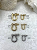 Image of BRASS U Lock Clasp With Screw, U Shape Shackle, , U Fastener, Marine Shackle , Horseshoe Clasp, Anchor Carabiner, Anchor Shackle. Fast Ship