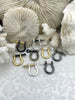 Image of Zinc Alloy 2 Tone U Lock Clasp W/ Screw, U Shape Shackle,2 Tone Marine Shackle, Horseshoe Clasp, Anchor Carabiner, Anchor Shackle. Fast Ship
